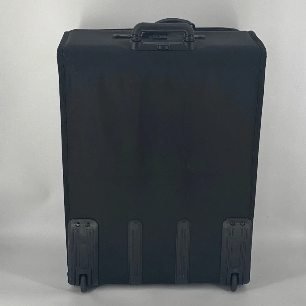 Tumi Ballistic Nylon Suitcase Luggage Black Made in USA Durable Travel 22